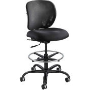 Safco® Vue™ Heavy Duty Stool - Vinyl - Black