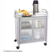 Mahogany Safco Refreshment Center Mahogany 