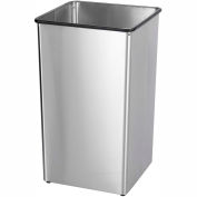 Safco® Stainless Steel 36-Gallon Receptacle Base - 9663SS