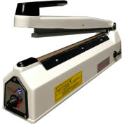 Sealer Sales KF-300H-WHITE 12" Hand Sealer w/ 2mm Seal Width, White