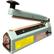 Sealer Sales KF Series 20" Hand Impulse Sealer w/ Sliding Cutter, 2.7mm Seal Width
