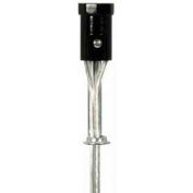 Satco 80-1148 Phenolic Candelabra Socket with 24-in. Leads 3-in. Flange
