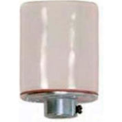 Satco 80-1318 Keyless 3 Terminal Grounded Porcelain Socket w/Metal Cap - 1/8 IPS