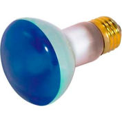 Satco S4428 100 Watt BR38 Incandescent 120 Volt Medium Base Light Bulb Blue