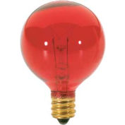 Satco S3833 10g12 1/2/R 10w Incandescent W/ Candelabra Base Bulb - Pkg Qty 25