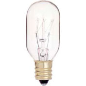 Satco S3905 15t7c 15w Incandescent W/ Candelabra Base Bulb - Pkg Qty 10