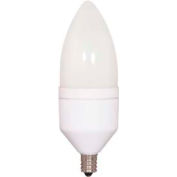 Satco S7319 7ctcfl/50 7w W/ Candelabra Base- Natural Light- Cfl Bulb - Pkg Qty 12