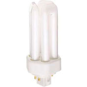 Satco S8341 Cft8w/4p/827 18w W/ Gx24vq-2 Base- Warm- Cfl Bulb - Pkg Qty 50