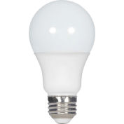 Satco S29831 6A19/OMNI/220/LED/30K 6W A19 LED 220' Bean Spread Medium Base 3000K