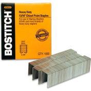 Stanley Bostitch® Heavy-Duty Staples, 165 Sheet Capacity, 13/16" Leg Length, 1000/Box