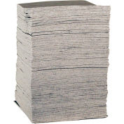 EverSoak® Medium-Duty Absorbent Pads, 29 Gallon Capacity, 15" x 19", 100 Pads/Case