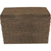 Universal Heavy Weight Sorbent Pads, 25 Gallon Capacity, 15" x 18", 100 Pads/Bag