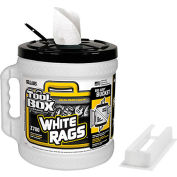 Toolbox® Z700 Big Grip® Bucket White Rags, 260 Sheets/Bucket, 2/Case