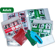 Greenwich Safety SECUR-ID, Pre-Post Decon Kit, Adult