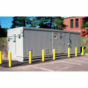 Securall® 26'W x 8'D x 8' 4"H Hazmat Chemical Storage Building 48 Drum