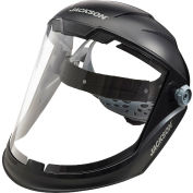 Jackson Safety® Maxview Premium Ratchet Faceshield, Chin Guard, Clear PC, Uncoated