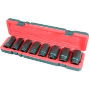 American Forge & Foundry 3/4" Deep Impact Socket Set, 26MM-38MM, 8Pc