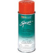 Spruce General Use Spray Paint 16 Oz. Gloss Orange 12 Cans/Case - 98-28