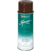 Spruce General Use Spray Paint 16 Oz. Gloss Brown 12 Cans/Case - 98-36