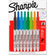 Sharpie® Retractable Permanent Marker, Ultra Fine, Assorted Ink, 8/Set