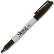 Sharpie® Permanent Marker, Fine Point, Black Ink - Pkg Qty 12