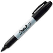 Sharpie® Super Twin Tip Permanent Marker, Fine/Chisel, Black Ink - Pkg Qty 12