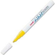 Sanford® Uni Paint Marker, Oil-Based, Fine, Yellow Ink - Pkg Qty 12