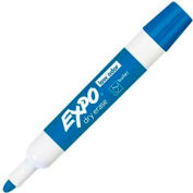 Sanford® Expo Low Odor Dry Erase Marker, Bullet Point, Blue Ink, Dozen
