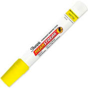 Sharpie® Mean Streak Permanent Marking Stick, Bullet Point, Yellow Ink