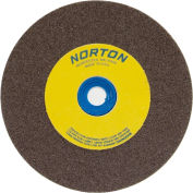 Norton 07660788295 Gemini Bench and Pedestal Wheel 10" x 1" x 1-1/4" 36 Grit Aluminum Oxide
