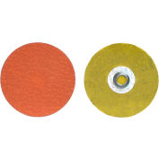 Norton 66261043389 Blaze Quick-Change Cloth Disc 3" Dia. 100 Grit Seeded Gel Ceramic Type II - Pkg Qty 25