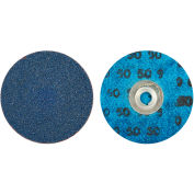 Norton 66261138660 BlueFire Quick-Change Cloth Disc 3" Dia. 80 Grit Zirconia Alumina Type II - Pkg Qty 25