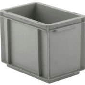 SSI Schaefer Euro-Fix Solid Container EF3220 - 12" x 8" x 9", Gray