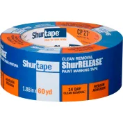 Shurtape CP 105 2 7/8 x 60 Yards Natural General Purpose Grade Masking Tape