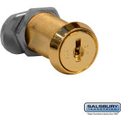 Replacement Lock Gold Finish Door Cylinder 11115 - for Solid Oak Executive Wood Locker Door