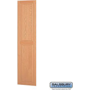 Side Panel 11133 - for 18" Deep Solid Oak Executive Wood Locker, Light Oak