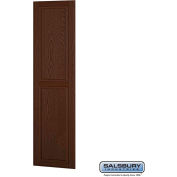 Side Panel 11135 - for 21" Door Deep Solid Oak Executive Wood Locker, Dark Oak