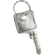 Salsbury Master Control Key 22221 for Combo Padlock of Extra Wide Designer Wood Locker Silver
