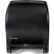 San Jamar® Smart Essence Automatic Paper Towel Roll Dispenser, Translucent Black Pearl
