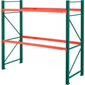 3 Level 144w x 48d x 144h Pallet Racking with Wire Decking Starter