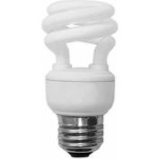 Sunlite® 00634-SU SMS7/27K 7W Super Mini Spiral CFL Light Bulb, Medium Base, Warm White