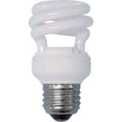 Sunlite® 00640-SU SMS9/65K 9W Super Mini Spiral CFL Light Bulb, Medium Base, Daylight