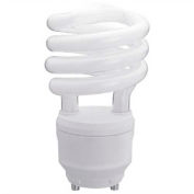 Sunlite® 00791-SU SL18/GU24/50K 18W GU24 Spiral CFL Light Bulb, GU24 Base, Super White