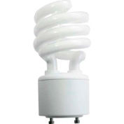 Sunlite® 00792-SU SL18/GU24/41K 18W GU24 Spiral CFL Light Bulb, GU24 Base, Cool White