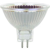 Sunlite 03230-SU 75MR16/FL/12V 75W MR16 Mini Reflector Halogen Bulb, GU5.3 Base - Pkg Qty 24