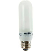 Sunlite® 05295-SU SL7T/27K 7W Jar CFL Light Bulb, Medium Base, Warm White