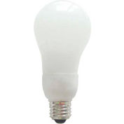 Sunlite® 05300-SU SLB11/27K/CD1 11W A-Type CFL Light Bulb, Medium Base, Warm White - Pkg Qty 12