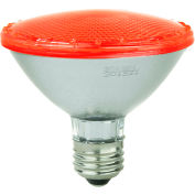 Sunlite 80023-SU PAR30/LED/3W/R 3W PAR30 Colored Reflector, Medium Base Bulb, Red - Pkg Qty 12