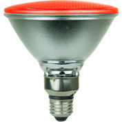 Sunlite 80043-SU PAR38/LED/4W/R 4W PAR38 Colored Reflector, Medium Base Bulb, Red - Pkg Qty 6