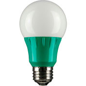 Sunlite 80146-SU A19/3W/G/LED/CD1 3W LED Bulb, Medium Base - Pkg Qty 6